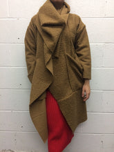 Load image into Gallery viewer, Mustard Designer Oversized Coat
